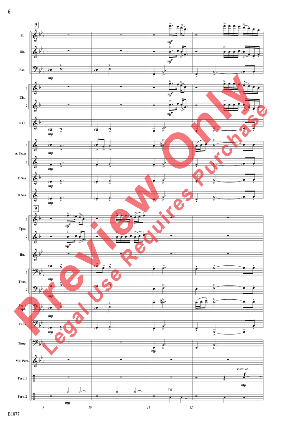 From Glen to Glen From Glen to Glen Concert Band scores gallery preview page 6