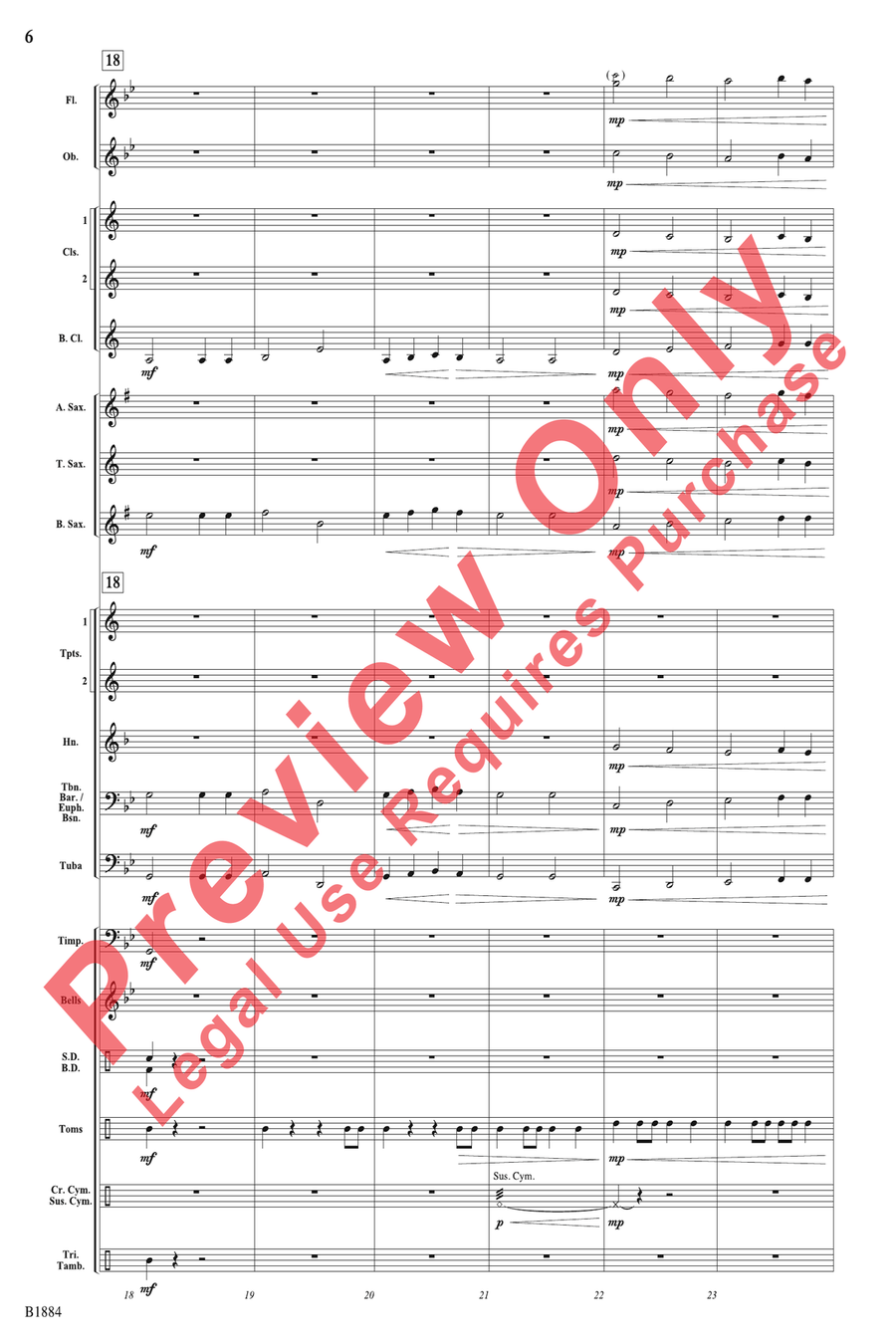Fortify Fortify Concert Band scores gallery preview page 6
