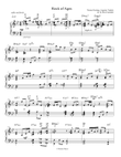 Rock of Ages - quiet jazz arr. for solo piano
