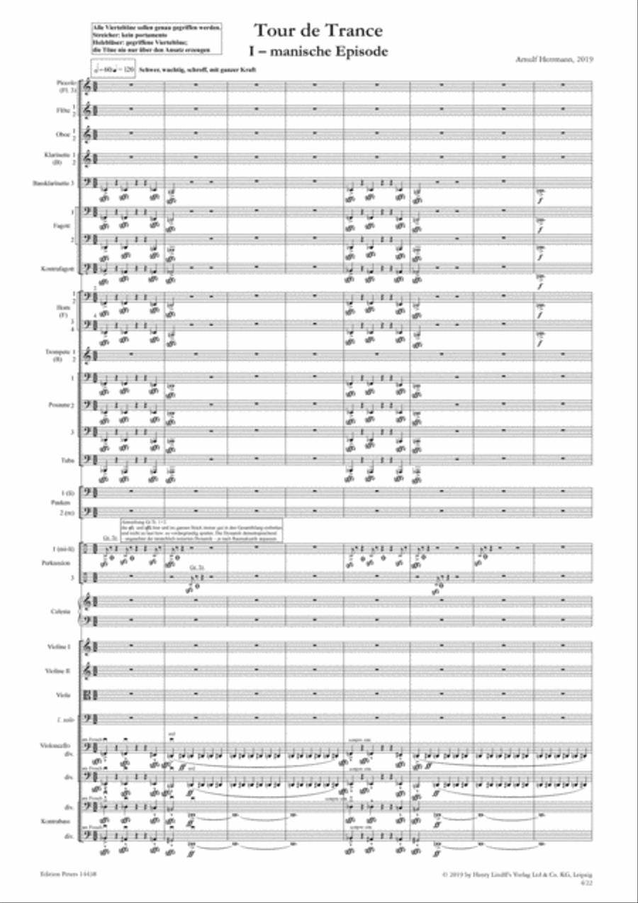 Tour de Trance Full Orchestra scores gallery preview page 2