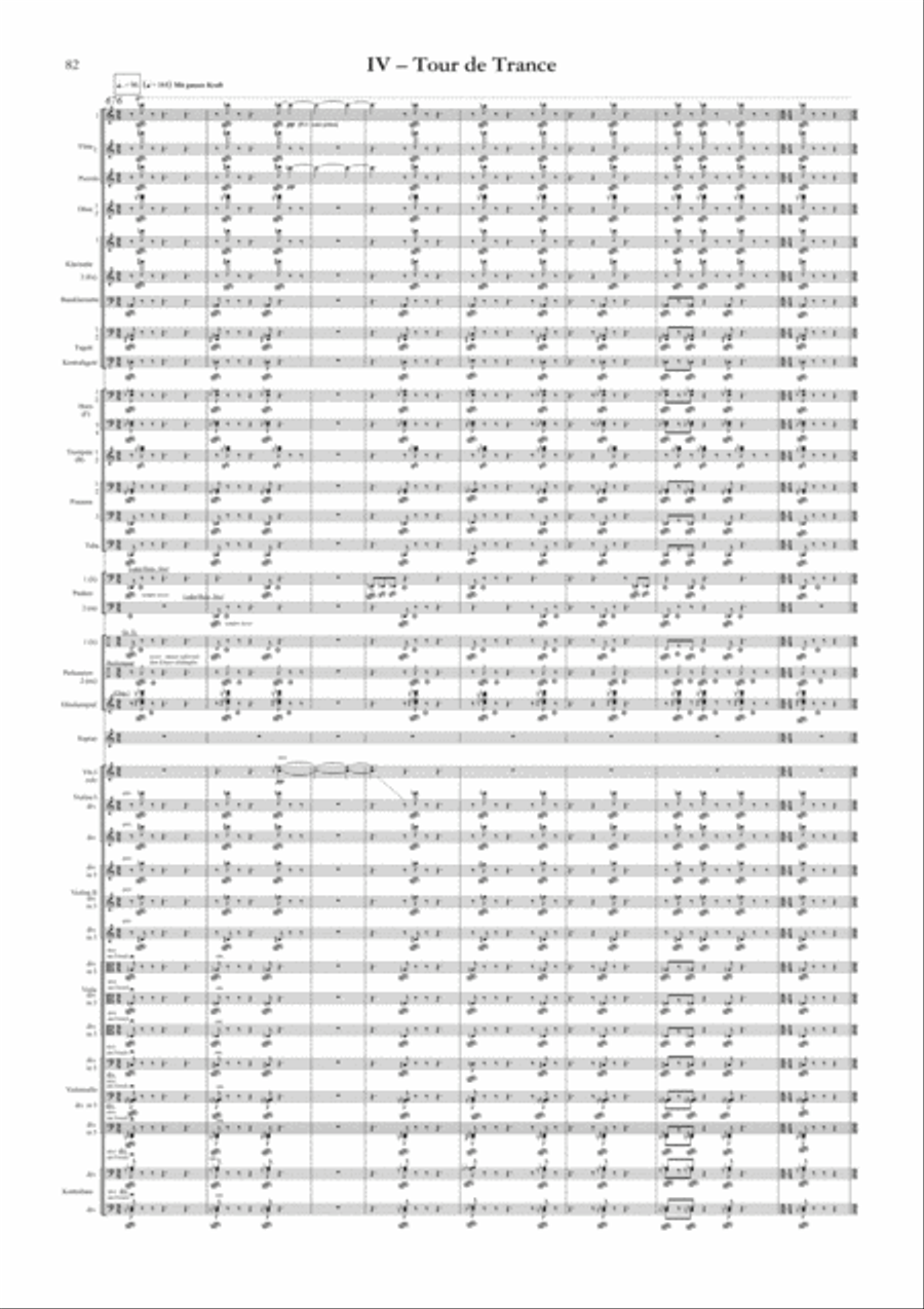 Tour de Trance Full Orchestra scores gallery preview page 4