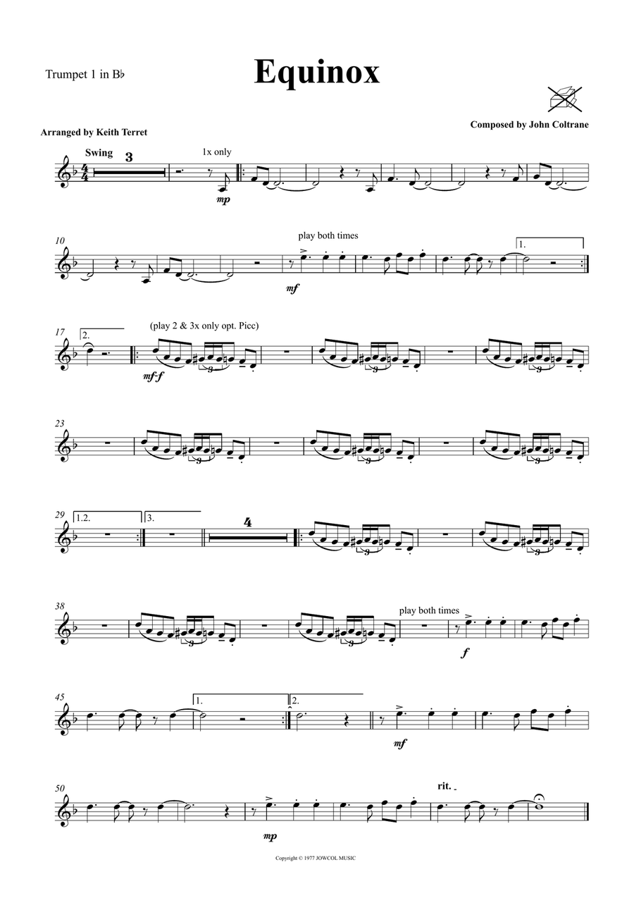 Equinox Brass Ensemble scores gallery preview page 5