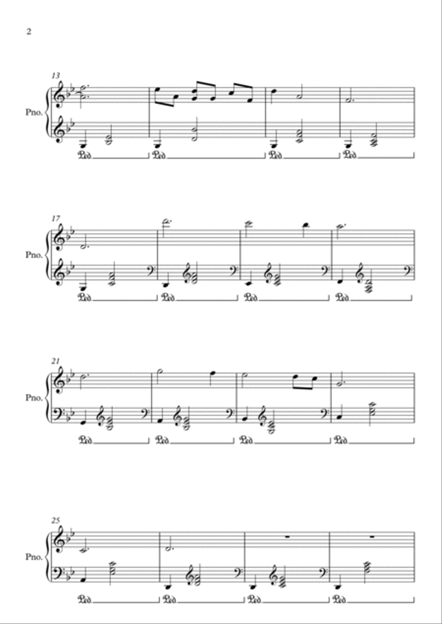 Reverie Piano Solo scores gallery preview page 2