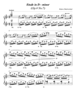 Etude In D - minor (Op.4 No.7) - Ruben Dimitrashuk