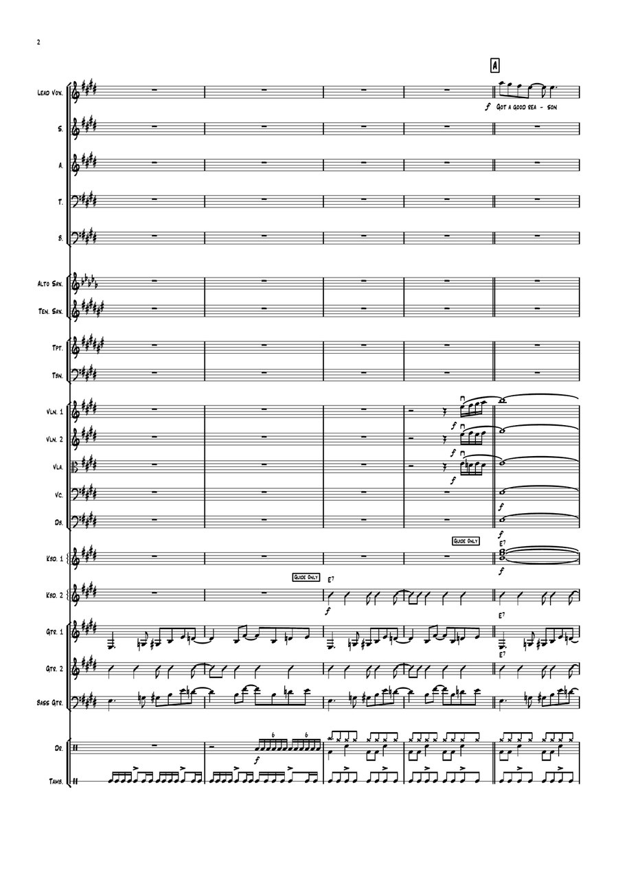 Day Tripper Large Ensemble scores gallery preview page 2