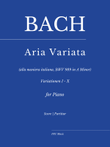Aria variata (alla maniera italiana) in A Minor, BWV 989 (COMPLETE) as played by Víkingur Ólafsson mini preview