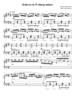 Scherzo In F - Sharp minor