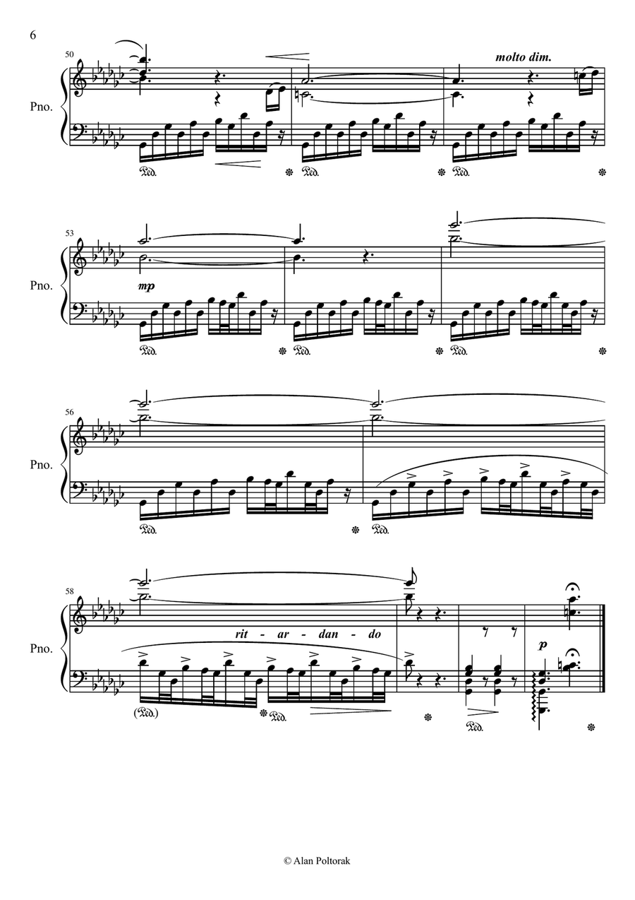 Three Fantasies for Piano Piano Solo scores gallery preview page 6