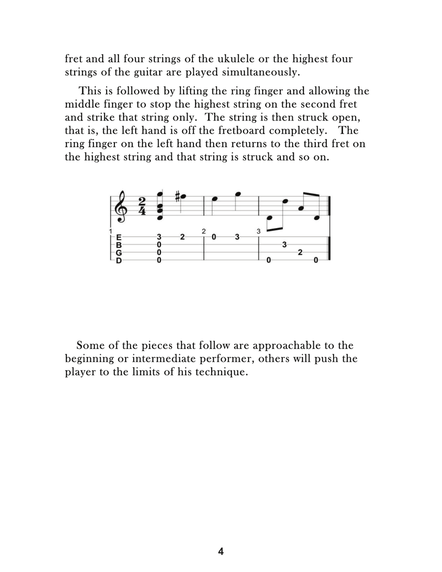 Francesco Molino: Twelve Waltzes Opus 9 and Five Rondo For Low G Ukulele Ukulele scores gallery preview page 6