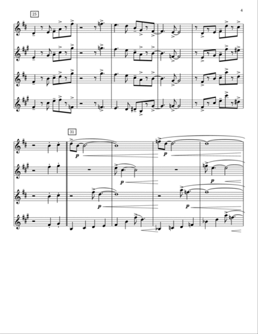On The Sunny Side Of The Street Tenor Saxophone scores gallery preview page 4