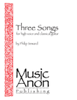Three Songs for High Voice & Guitar
