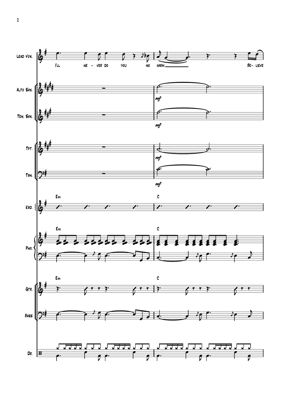 Oh! Darling Large Ensemble scores gallery preview page 2