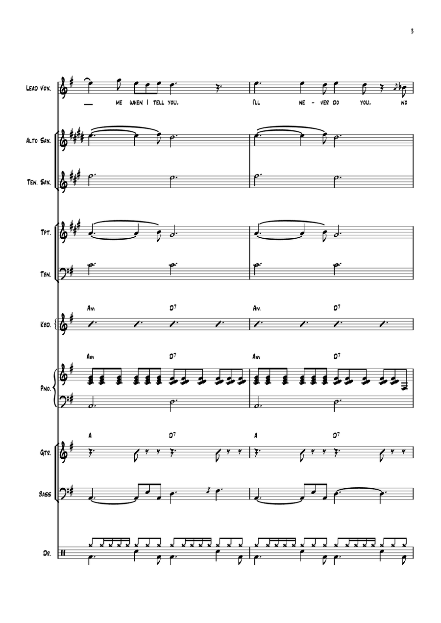 Oh! Darling Large Ensemble scores gallery preview page 3