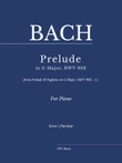 Bach: Prelude (from Prelude & Fughetta in G Major, BWV 902 - 1.) - as played By Víkingur Ólafsson mini preview