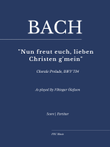 Bach: Nun freut euch, lieben Christen g'mein for Piano Solo (as played by Víkingur Ólafsson) mini preview