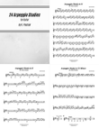 24 Arpeggio Studies for Guitar