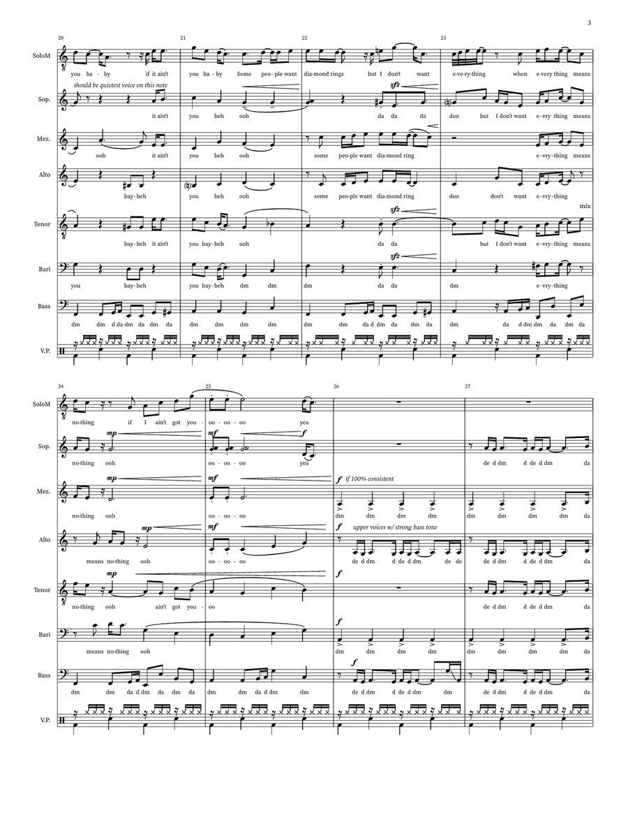 If I Ain't Got You If I Ain't Got You A Cappella scores gallery preview page 3