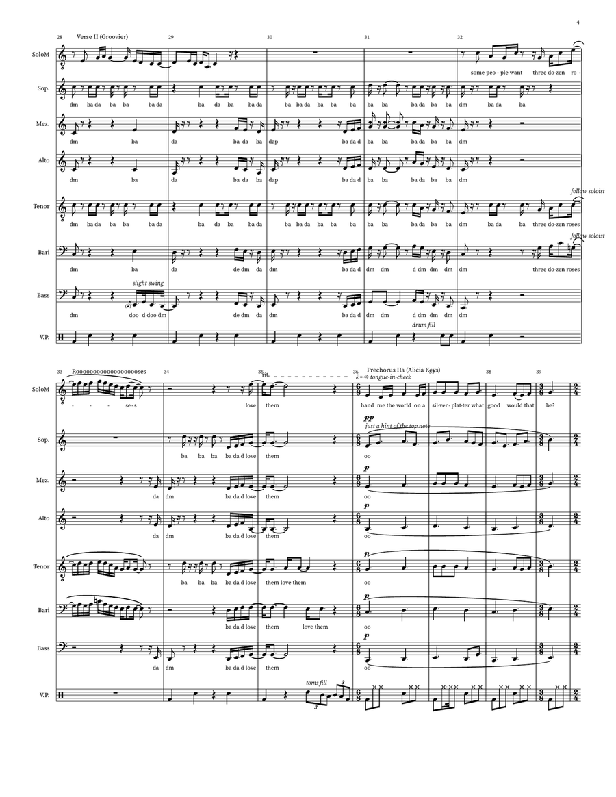 If I Ain't Got You If I Ain't Got You A Cappella scores gallery preview page 4