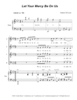 Let Your Mercy Be On Us (SATB) mini preview