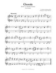 Chorale (from St. Matthew Passion)