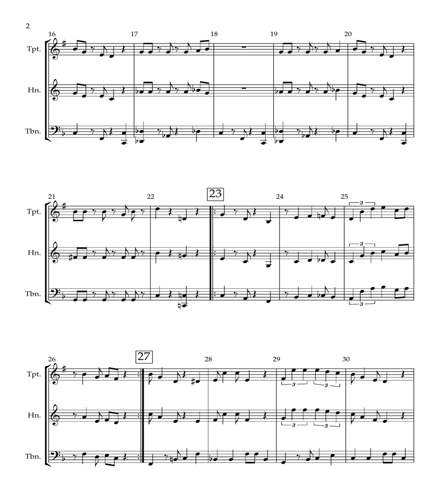 Super Mario Bros Theme Chamber Music scores gallery preview page 2
