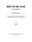 Best Of My Love