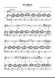 Ave Maria (Schubert) in G Major for Piano and Voice (Lyrics in Latin)