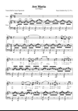 Ave Maria (Schubert) in D Major for Piano and Voice (Lyrics in Latin)