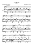 Ave Maria (Schubert) in E Major for Piano and Voice (Lyrics in Latin)