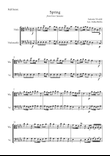 Spring (from Four Seasons of Antonio Vivaldi) for Viola & Cello Duo