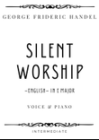 Handel - Silent Worship (Non lo dirò col labbro) in E Major - Intermediate