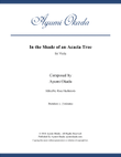 In the Shade of an Acacia Tree for Viola