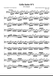 Cello Suite No 1 in G major - Prélude - Bach