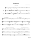 Silent Night for oboe, flute and viola