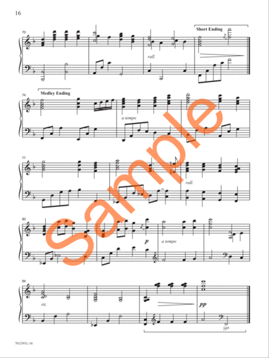 The Best of Prayludes The Best of Prayludes Piano Solo scores gallery preview page 13