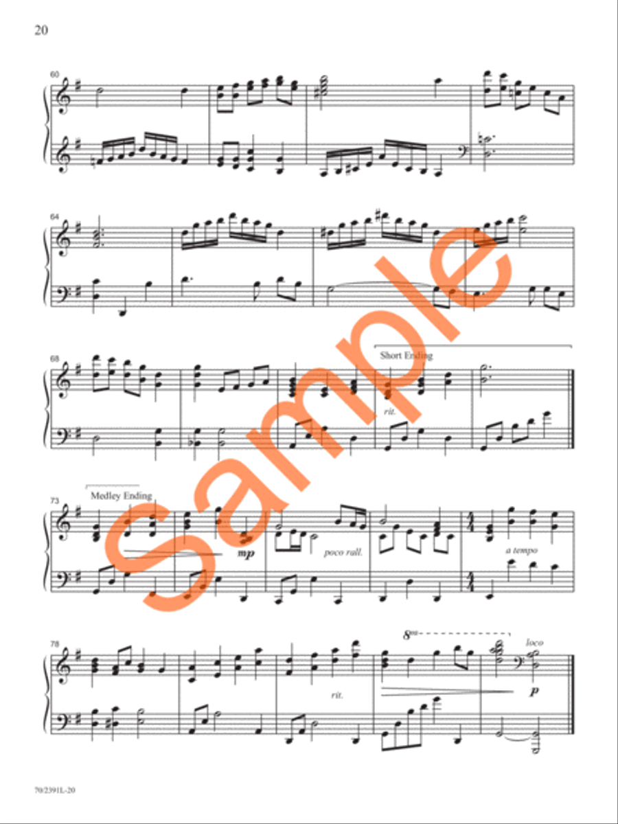 The Best of Prayludes The Best of Prayludes Piano Solo scores gallery preview page 16