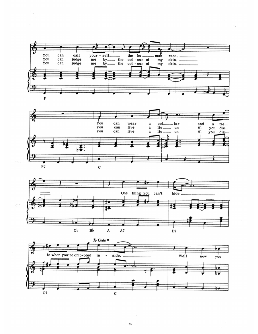 Crippled Inside Crippled Inside Piano, Vocal, Guitar scores gallery preview page 3