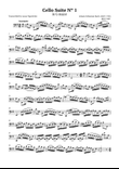Cello Suite No 1 in G major - Courante - Bach
