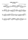 Cello Suite No 1 in G major - Menuet II - Bach