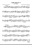 Cello Suite No 1 in G major - Menuet (I and II) - Bach