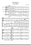 The Planets Suite for Brass Quartet (2 trumpet version)