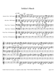 Soldier's March by Schumann for Brass Quartet in Schools