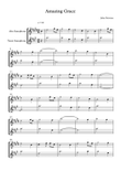 Amazing Grace (Alto Sax and Tenor Sax)