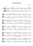 Amazing Grace (Violin and Viola)