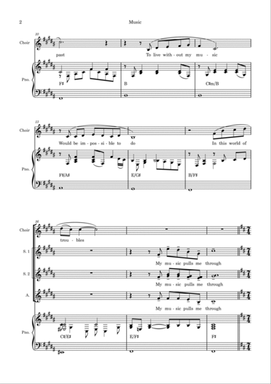 Music SSA scores gallery preview page 2