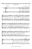 Medley: Christ Is Risen Alleluia/Christ The Lord Is Risen Today