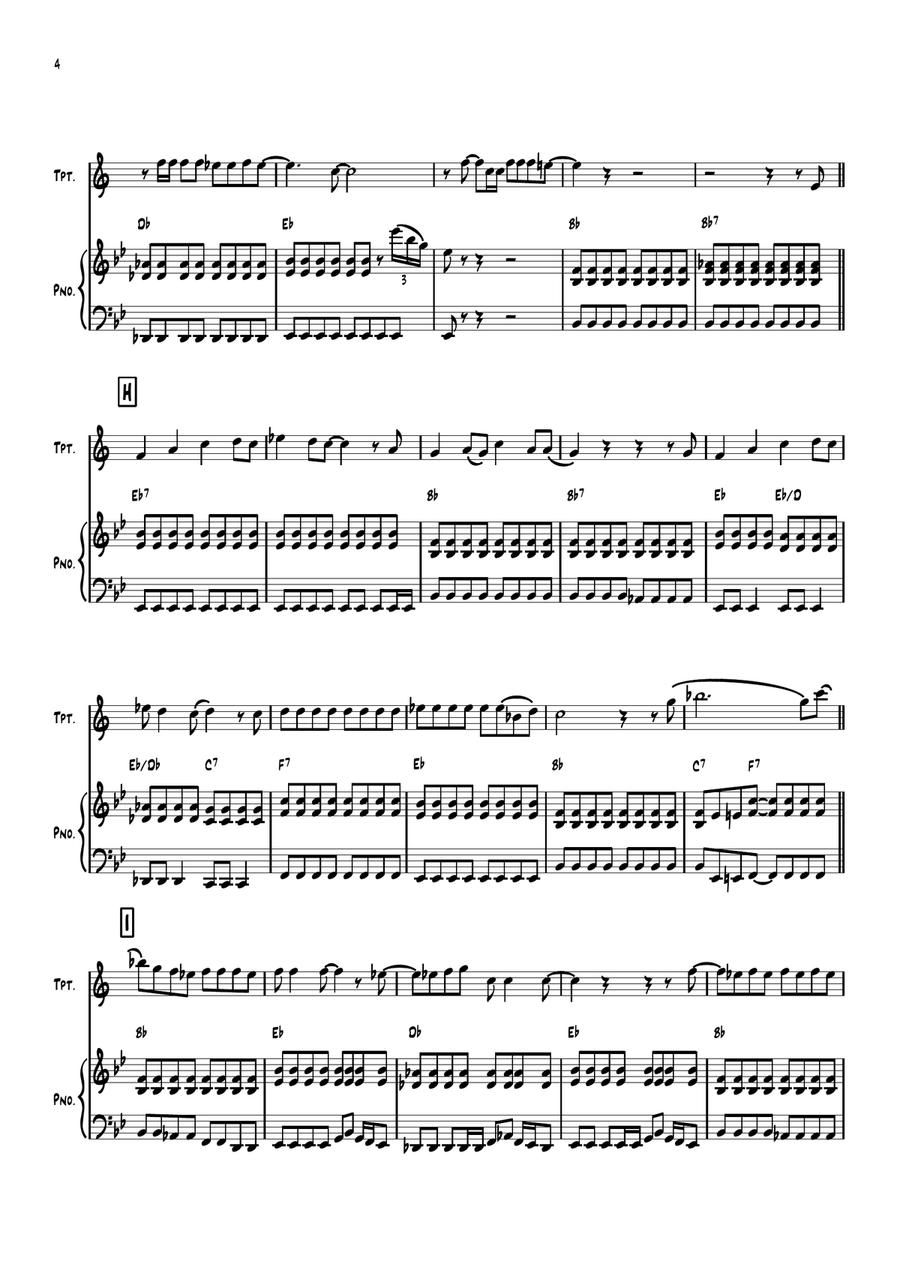 Back In The Ussr Back In The Ussr B-Flat Trumpet scores gallery preview page 4