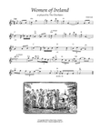 Women of Ireland (lead sheet with chords)