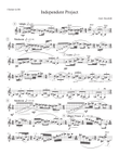 Electronic Piece for Solo Clarinet