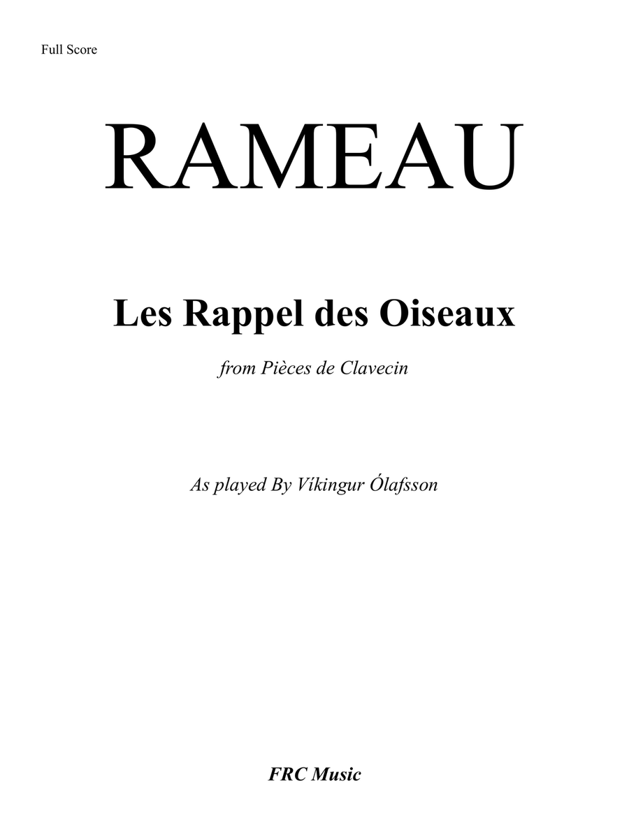 Les Rappel des Oiseaux - As interpreted by Víkingur Ólafsson Piano Method scores gallery preview page 2